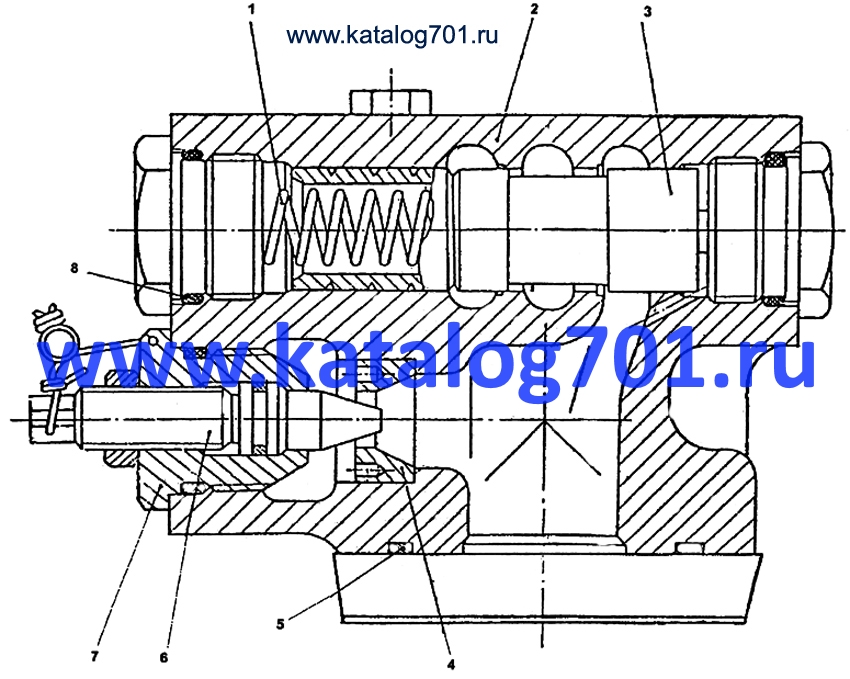 Регулятор потока 2765020-34.06.000 Запчасти кировец к-702