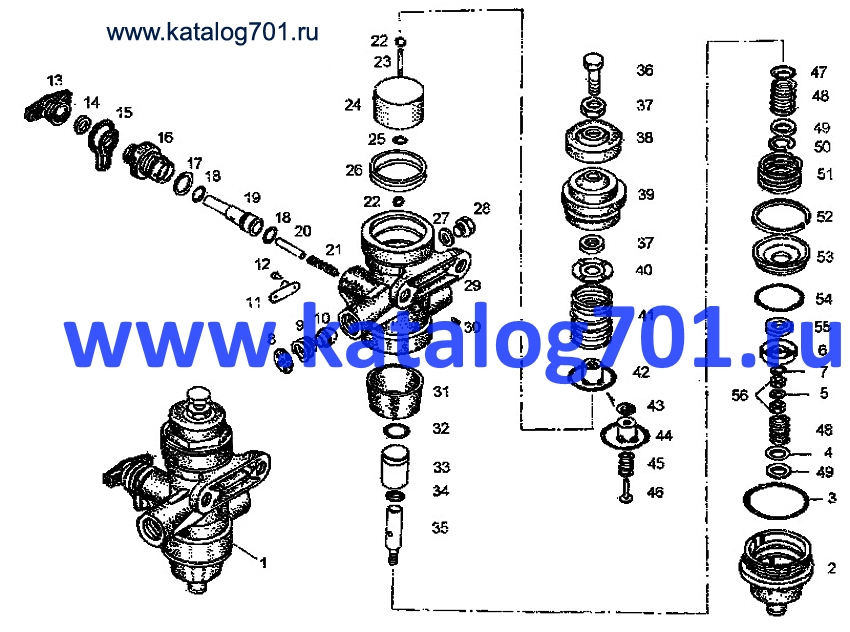 Регулятор давления 100.35.12.010 Запчасти Кировец Кировский Завод к-702